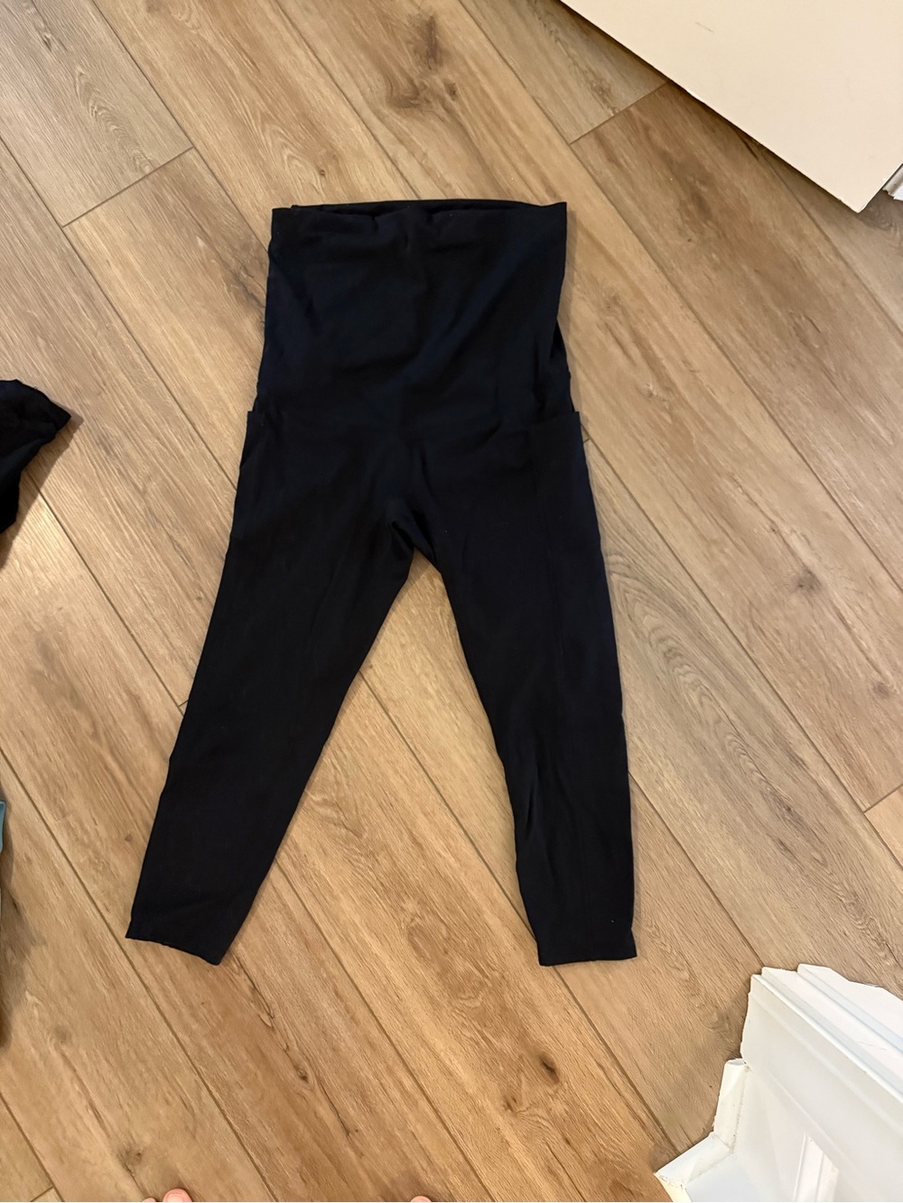 High-Waist Black Maternity/Support Leggings Lot